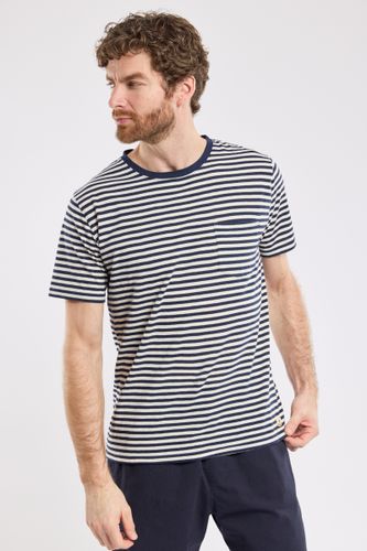 T-shirt rayé - coton et lin - ARMOR LUX FR - Modalova