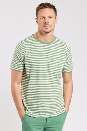 T-shirt rayé - coton et lin - ARMOR LUX FR - Modalova