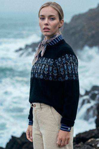 Pull jacquard Héritage - laine - ARMOR LUX FR - Modalova