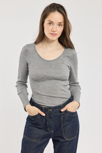 T-shirt manches longues - laine et soie - ARMOR-LUX - Modalova