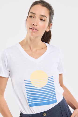 T-shirt CLORYS - coton léger - BERMUDES - Modalova