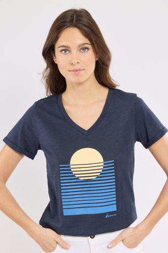 T-shirt CLORYS - coton léger - BERMUDES - Modalova