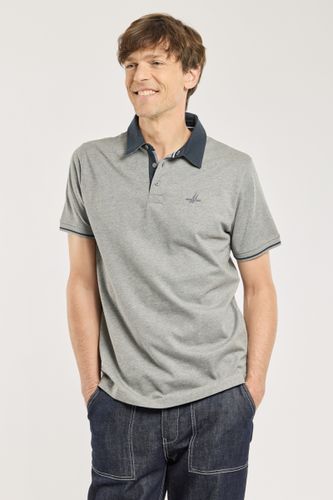 Polo brodé GHOST - coton - BERMUDES - Modalova