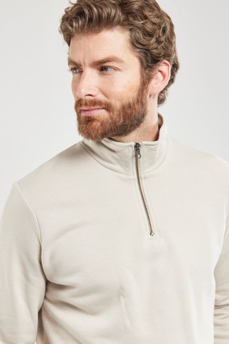 Sweat col montant TAKIN - coton biologique - BERMUDES - Modalova