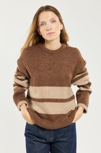 Pull color block - laine - TERRE & MER - Modalova