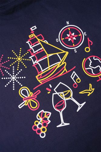 T-shirt sérigraphié - Voiles & Vignobles - ARMOR LUX FR - Modalova