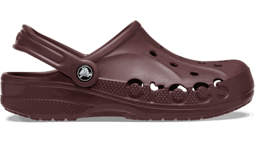 Baya Sabots Unisex Burgundy 38 - Crocs - Modalova