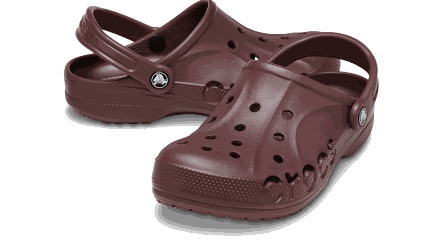 Baya Sabots Unisex Burgundy 39 - Crocs - Modalova