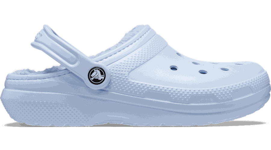Classic Lined Sabots Unisex Blue Calcite 36 - Crocs - Modalova