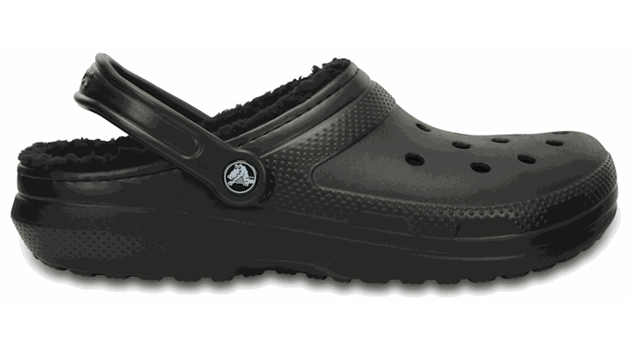 Classic Lined Sabots Unisex Black / Black 36 - Crocs - Modalova