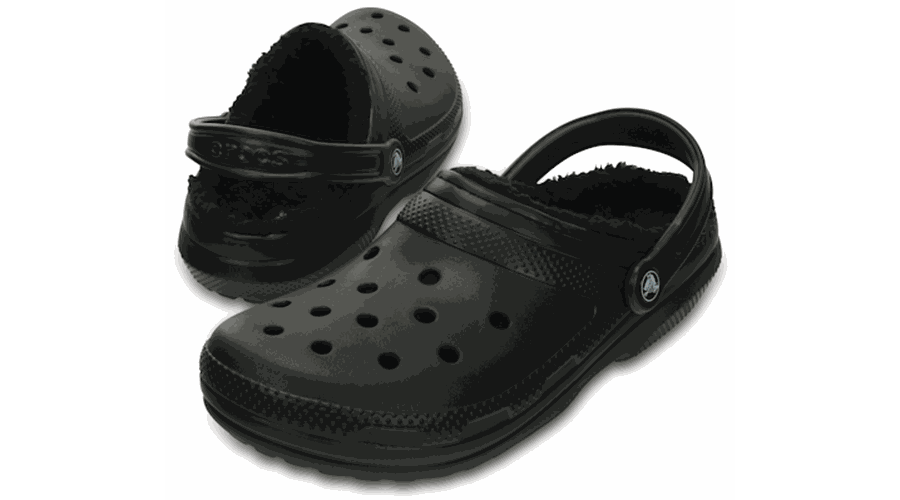 Classic Lined Sabots Unisex Black / Black 34 - Crocs - Modalova