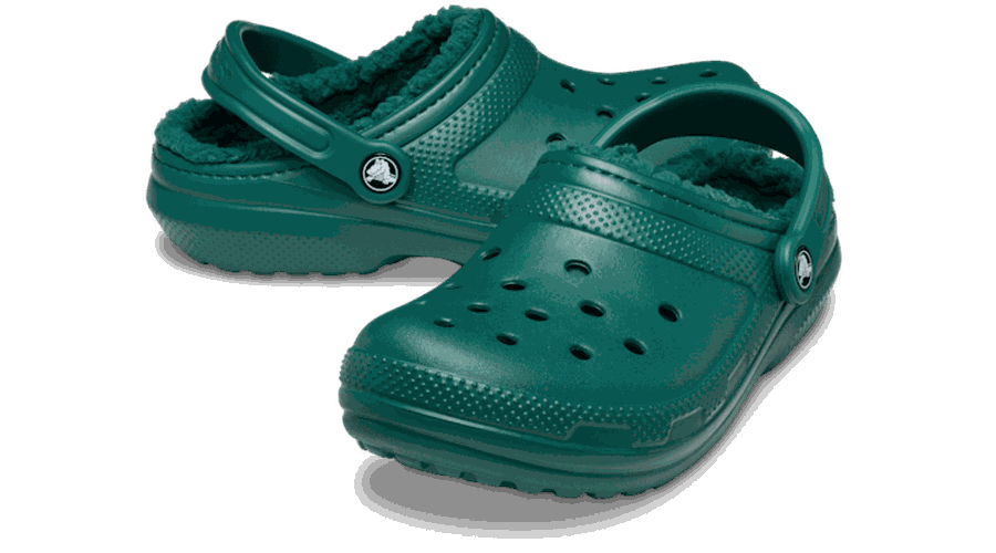 Classic Lined Sabots Unisex Emerald 36 - Crocs - Modalova