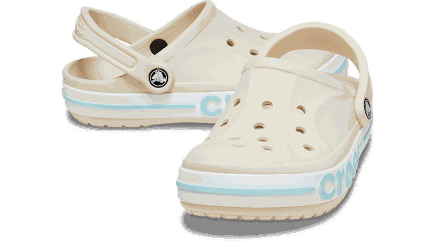 Bayaband Sabots Unisex Winter White / Multi 36 - Crocs - Modalova