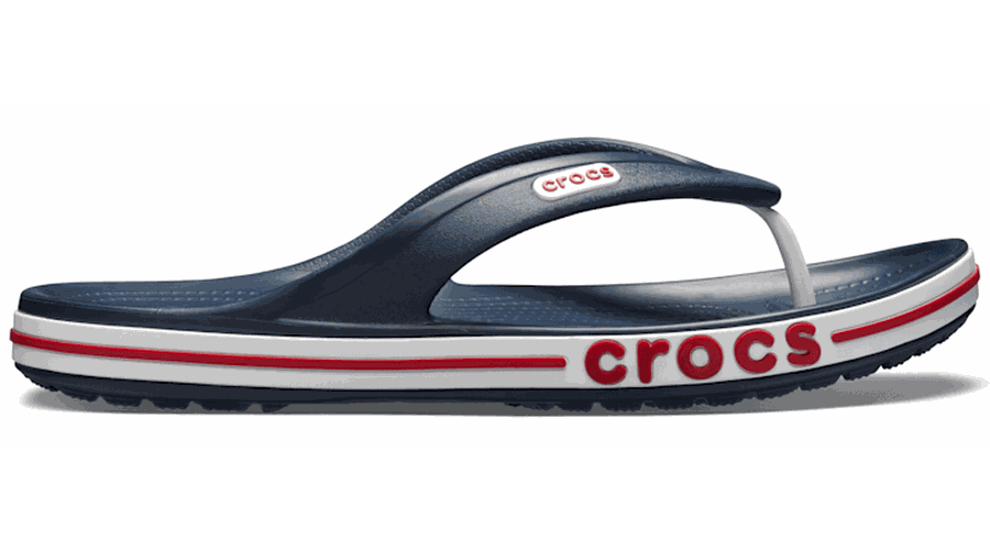Crocs Bayaband Tongs Unisex Navy / Pepper 36 - Crocs FR Feed New - Modalova