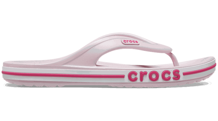 Bayaband Tongs Unisex Ballerina Pink / Candy Pink 38 - Crocs - Modalova