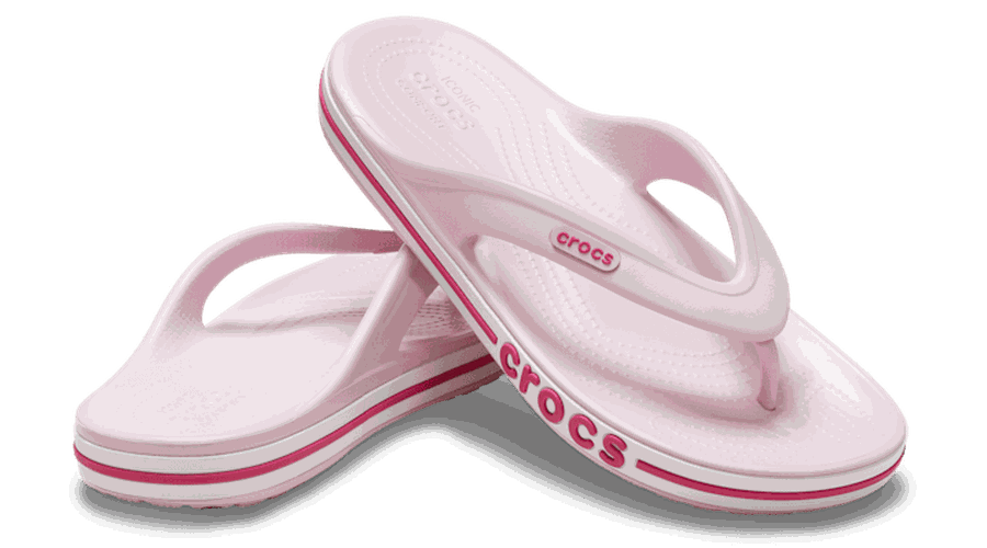 Bayaband Tongs Unisex Ballerina Pink / Candy Pink 38 - Crocs - Modalova