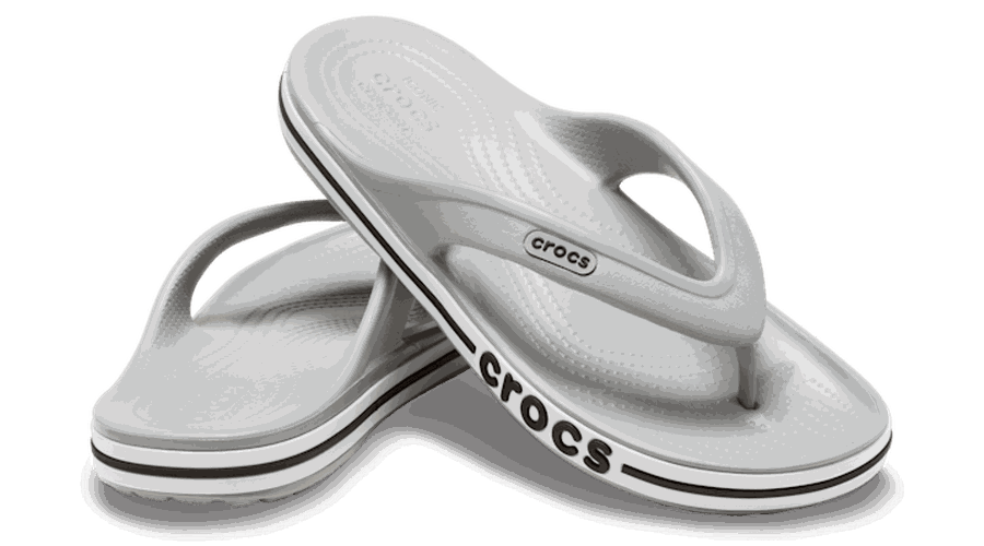 Bayaband Tongs Unisex Light Grey 37 - Crocs - Modalova