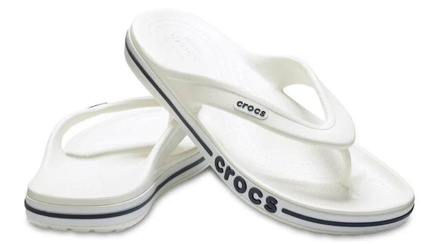 Bayaband Tongs Unisex White / Navy 38 - Crocs - Modalova