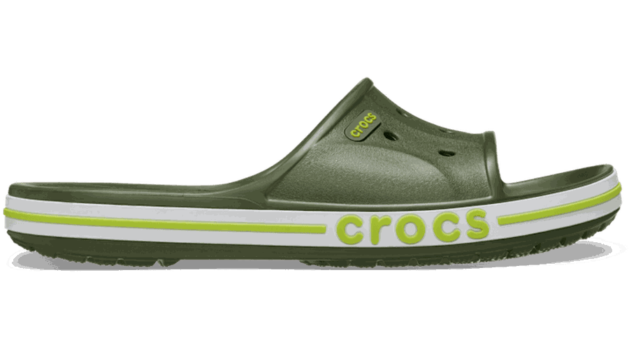 Bayaband Slides Unisex Army Green 42 - Crocs - Modalova