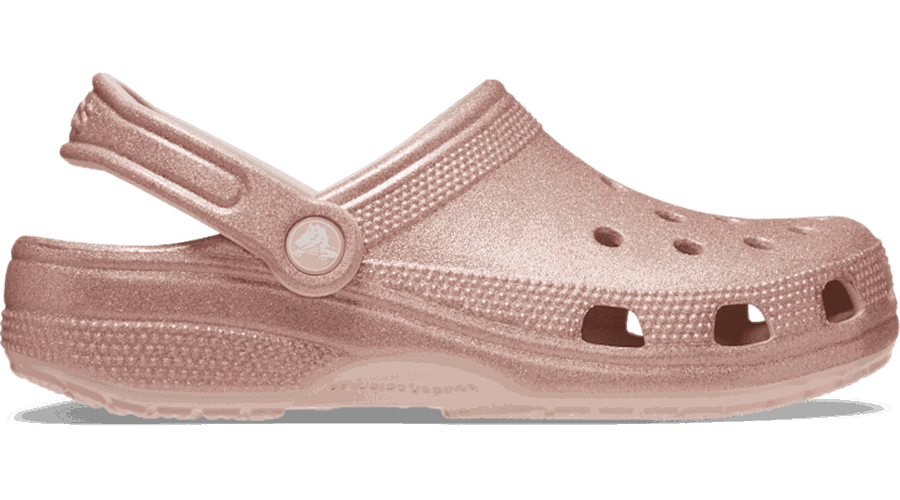 Classic Glitter Sabots Unisex Quartz Glitter 36 - Crocs - Modalova