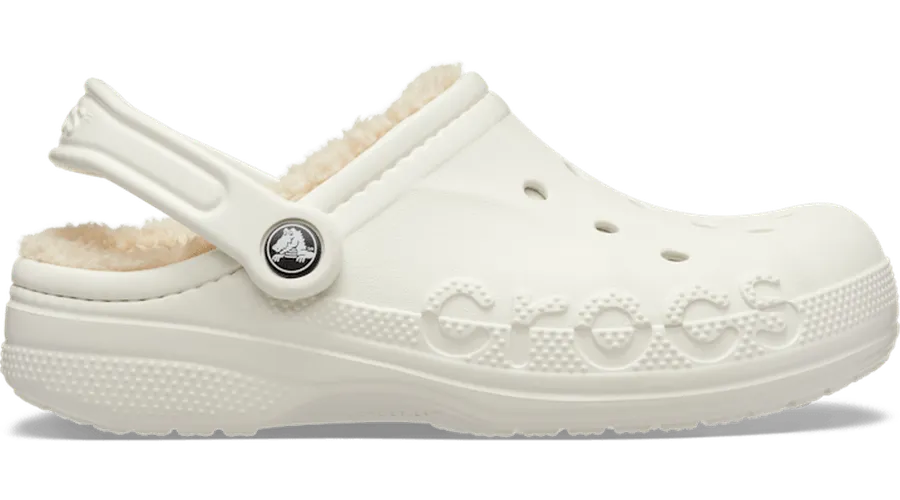 Crocs Baya Lined Sabots Unisex Almost White 43 - Crocs FR Feed New - Modalova