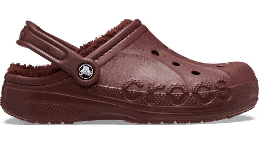Baya Lined Sabots Unisex Dark Clay 45 - Crocs - Modalova