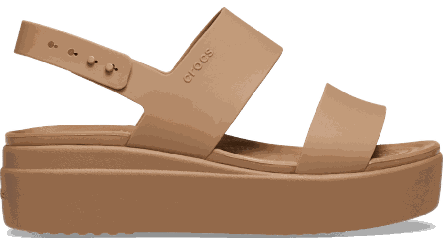 Crocs Brooklyn Low Sandales s Milk Chocolate 34 - Crocs FR Feed New - Modalova