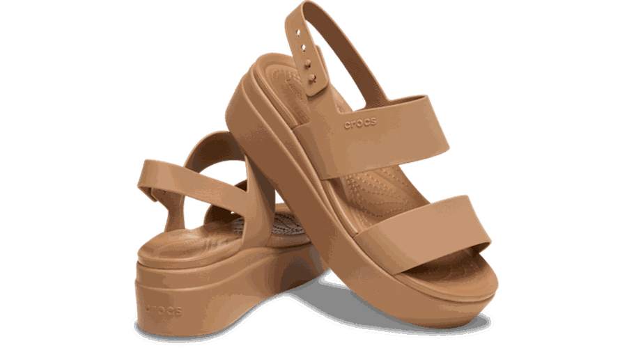Brooklyn Low Sandales s Milk Chocolate 34 - Crocs - Modalova
