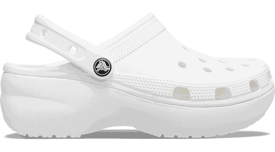 Crocs Classic Platform Sabots s White 33 - Crocs FR Feed New - Modalova