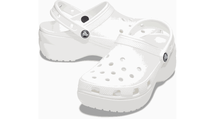 Classic Platform Sabots s White 33 - Crocs - Modalova