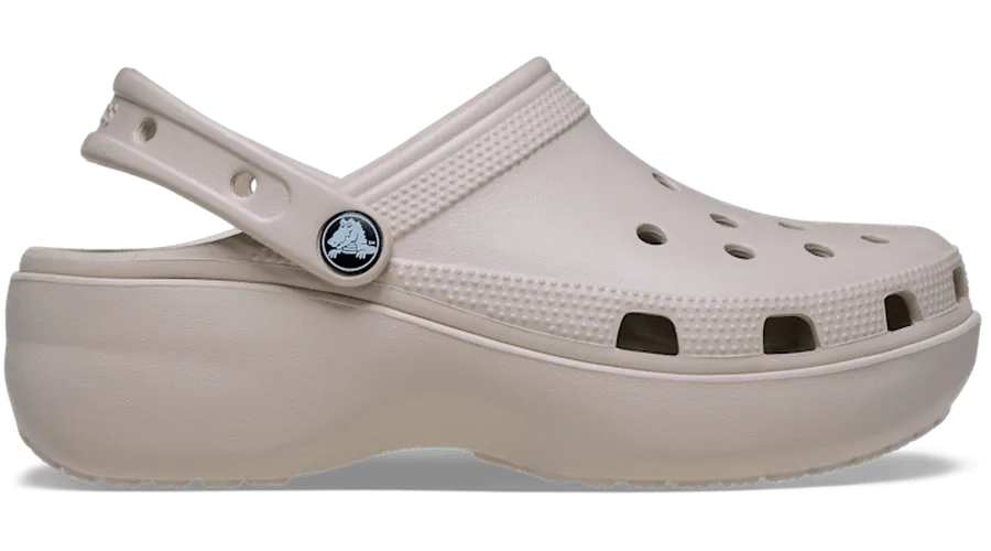 Classic Platform Sabots s Cocoa Crème 33 - Crocs - Modalova