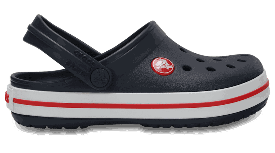 Crocs Toddler Crocband™ Sabots Enfants Navy / Red 19 - Crocs FR Feed New - Modalova