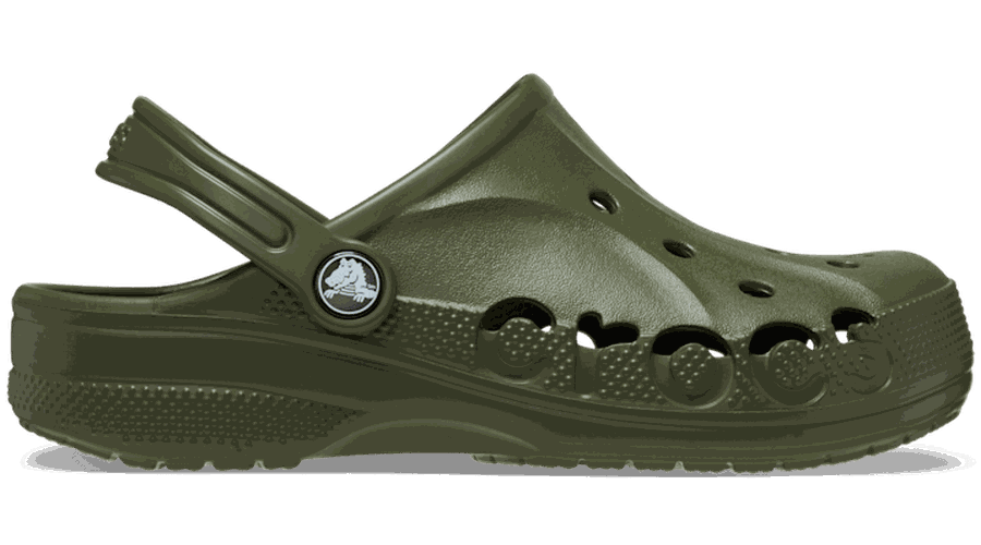 Baya Sabots Enfants Army Green 28 - Crocs - Modalova