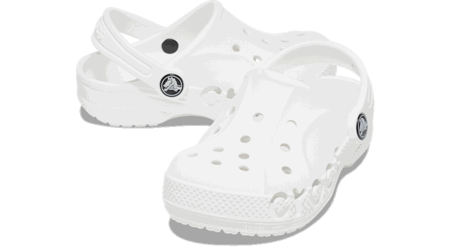 Toddler Baya Sabots Enfants White 20 - Crocs - Modalova