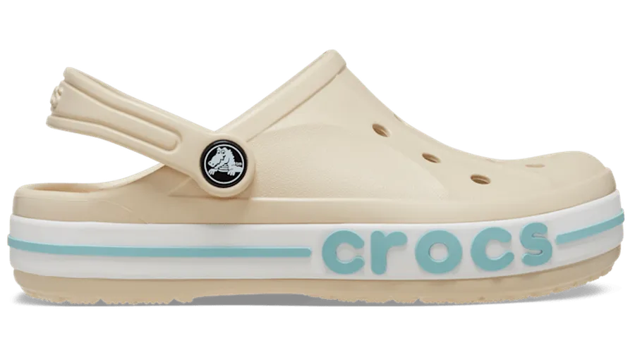 Crocs Bayaband Sabots Enfants Winter White 30 - Crocs FR Feed New - Modalova