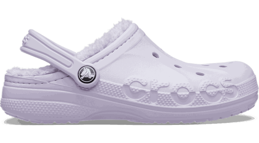 Baya Lined Sabots Enfants Lavender 28 - Crocs - Modalova