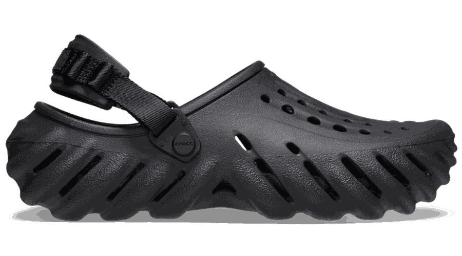 Crocs Echo Sabots Unisex Black 33 - Crocs - Modalova