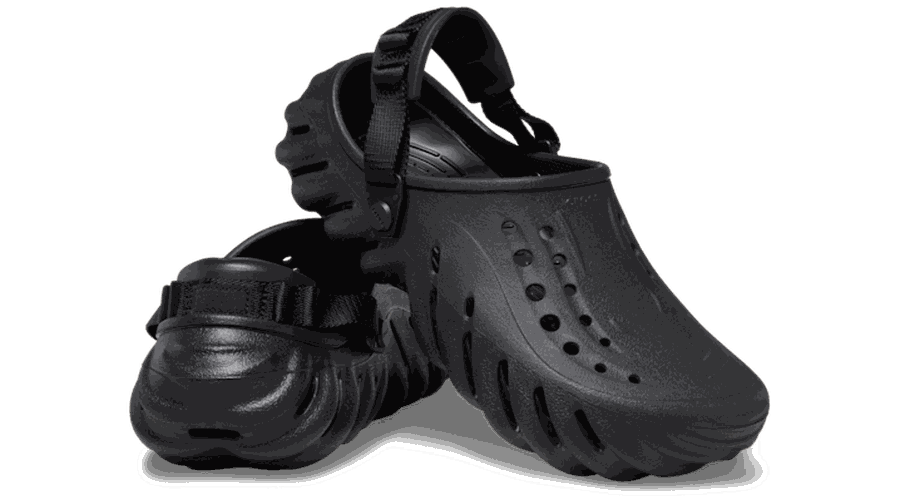 Crocs Echo Sabots Unisex Black 33 - Crocs - Modalova