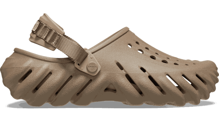 Crocs Echo Sabots Unisex Khaki 36 - Crocs FR Feed New - Modalova