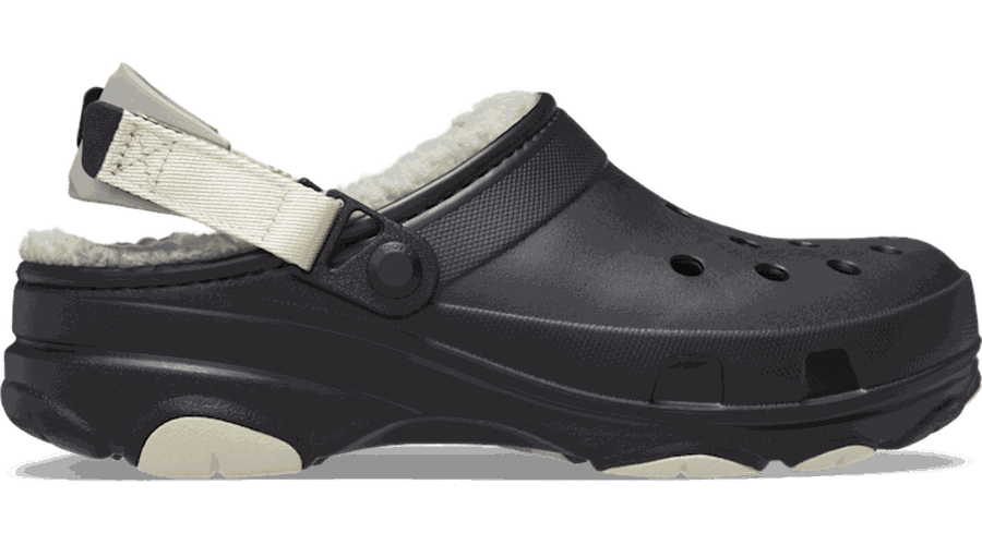 All-Terrain Lined Sabots Unisex Black 36 - Crocs - Modalova