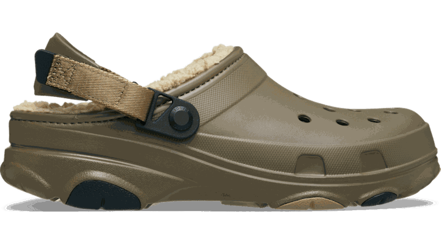 Crocs All-Terrain Lined Sabots Unisex Walnut 36 - Crocs FR Feed New - Modalova
