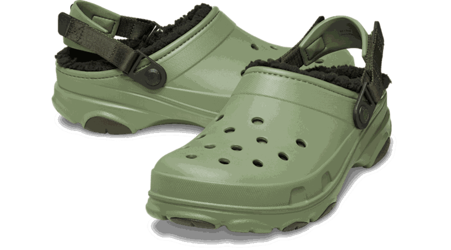 All-Terrain Lined Sabots Unisex Cargo 36 - Crocs - Modalova