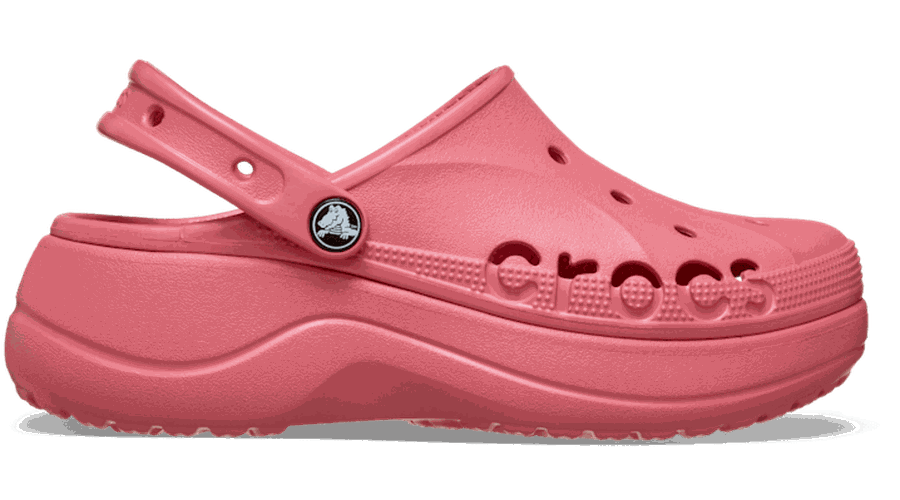 Crocs Baya Platform Sabots s Dark Cherry 36 - Crocs FR Feed New - Modalova