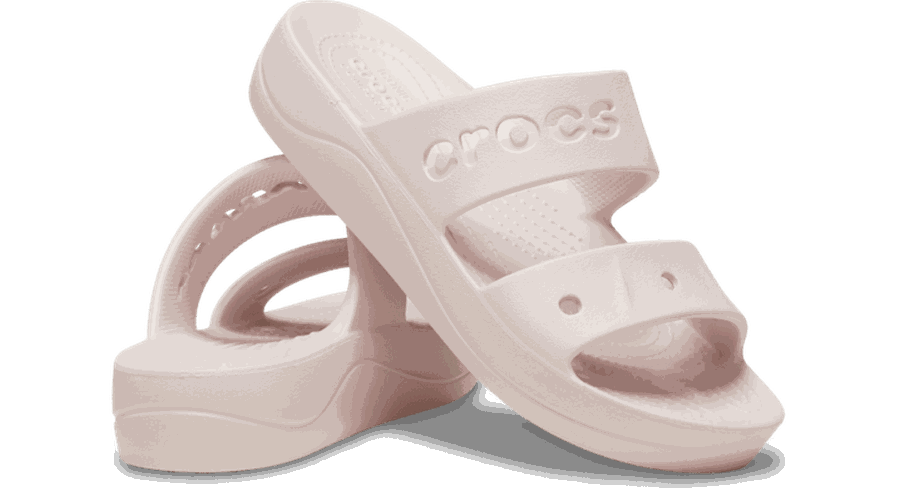 Baya Platform Sandales s Barely Pink 37 - Crocs - Modalova