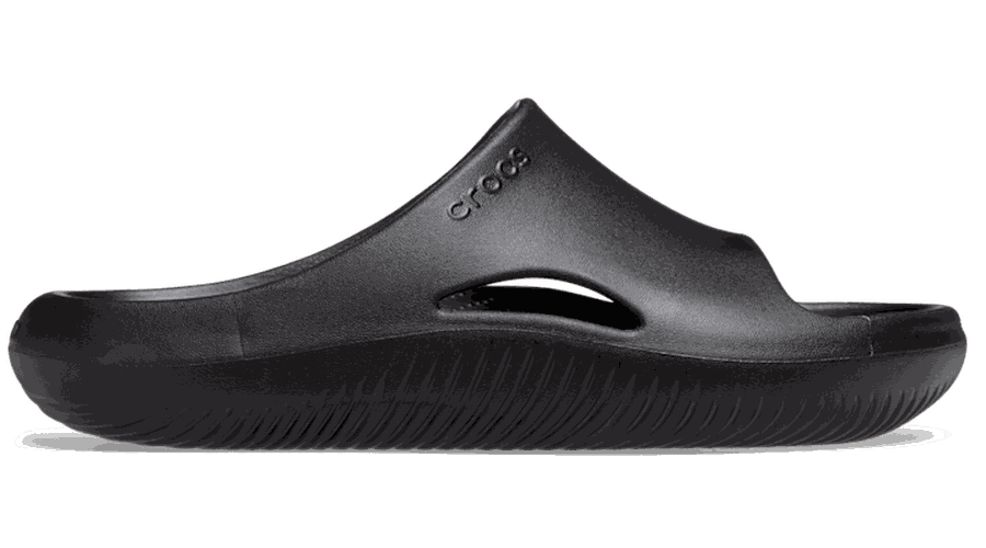 Mellow Recovery Slides Unisex Black 36 - Crocs - Modalova