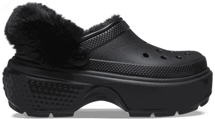 Crocs Stomp Lined Sabots Unisex Black 33 - Crocs FR Feed New - Modalova