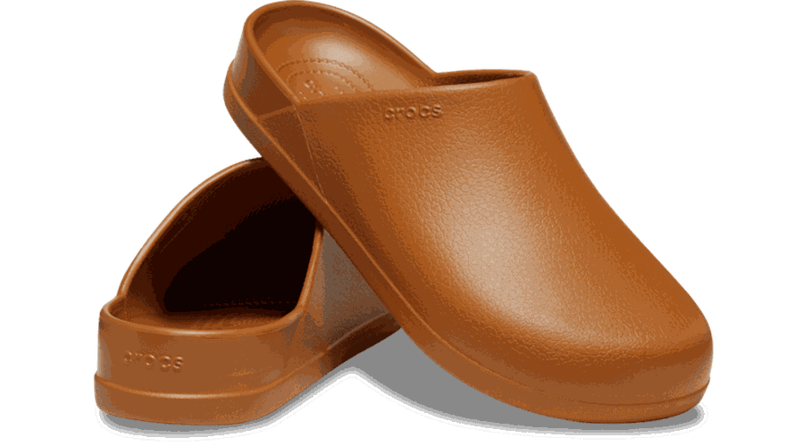 Crocs Dylan Sabots Unisex Cognac 33 - Crocs - Modalova