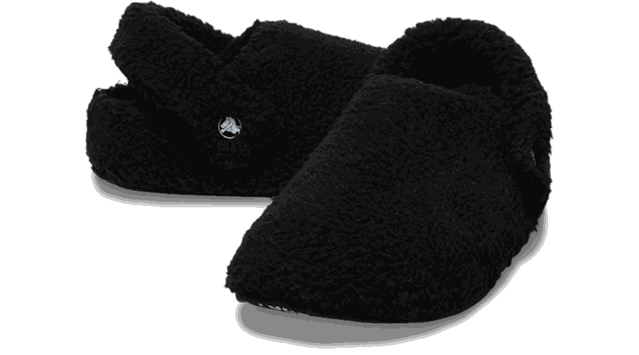 Classic Cozzzy Slipper Babouche Unisex Black 36 - Crocs - Modalova