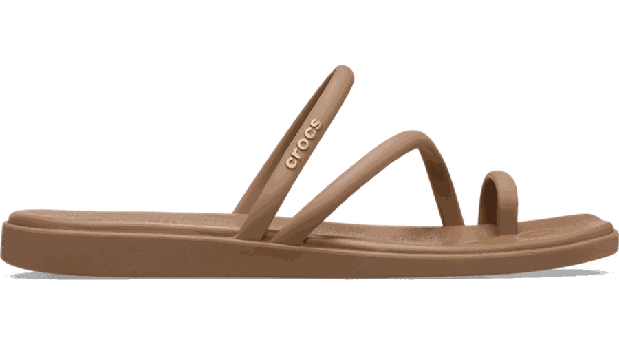 Crocs Miami Toe Loop Sandales s Milk Chocolate 33 - Crocs FR Feed New - Modalova