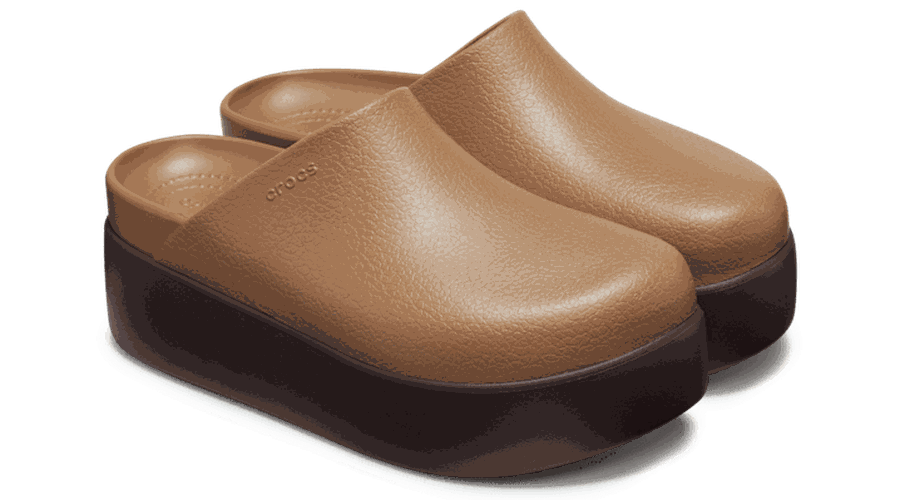 Dylan Platform Sabots s Sepia 37 - Crocs - Modalova